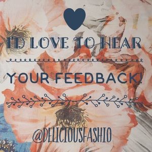 I want to hear from you!